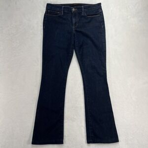 Joe's Petite Skinny Micro Flare Jeans Womens 26 Dark Wash Staple Minimal Basics